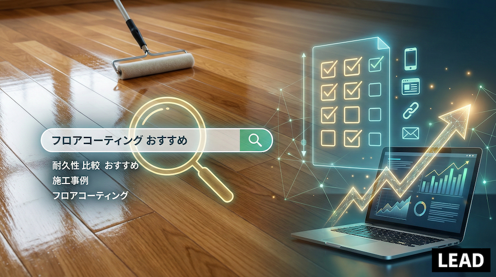【保存版】フロアコーティングのSEO対策9つの重要チェックポイントを解説！狙うべきキーワードも紹介