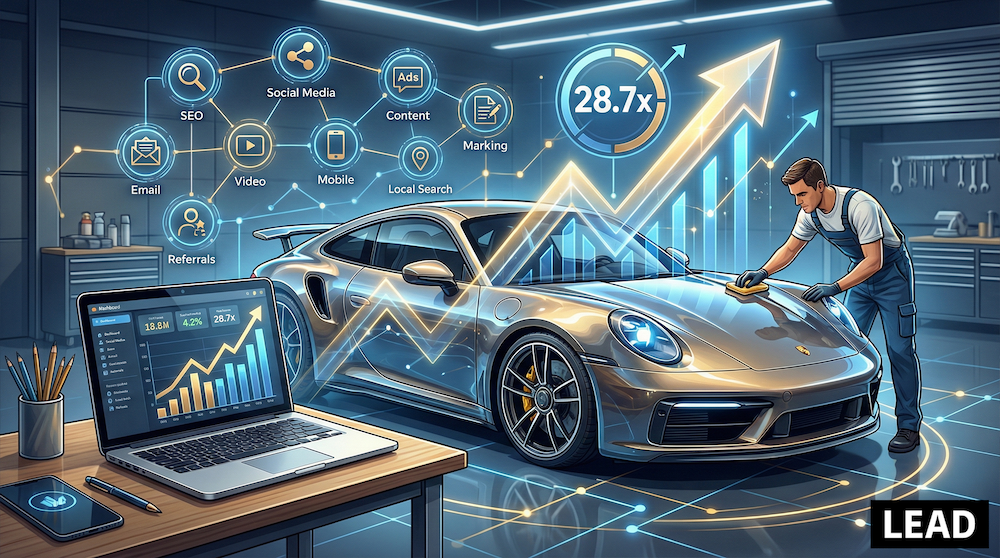 【保存版】ガラスコーティングのネット集客方法9選【28.7倍にしたWEB集客方法の実例大公開】