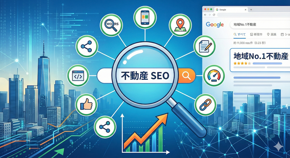 【2025年最新版】不動産会社のSEO対策9つの重要チェックポイントを解説！狙うべきキーワードも紹介