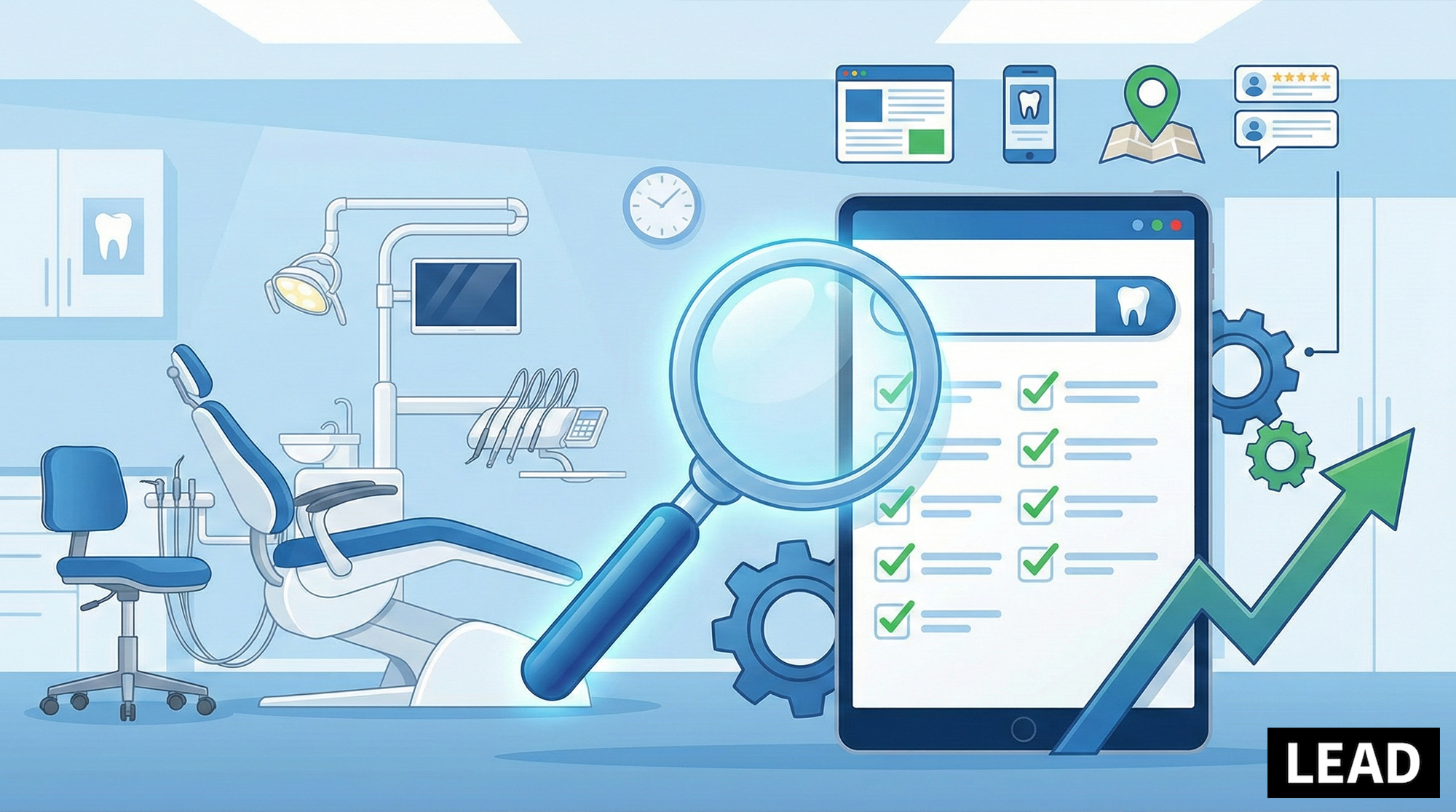 【保存版】歯科医院のSEO対策9つの重要チェックポイントを解説!狙うべきキーワードも紹介