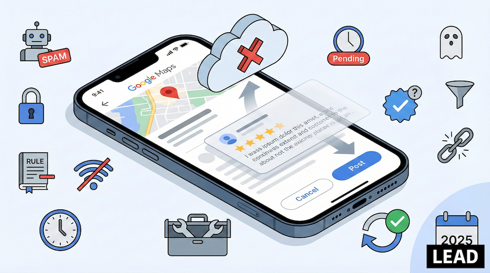 【2025年最新】Googleマップの口コミが反映されない9つの理由と今すぐ試せる対処法