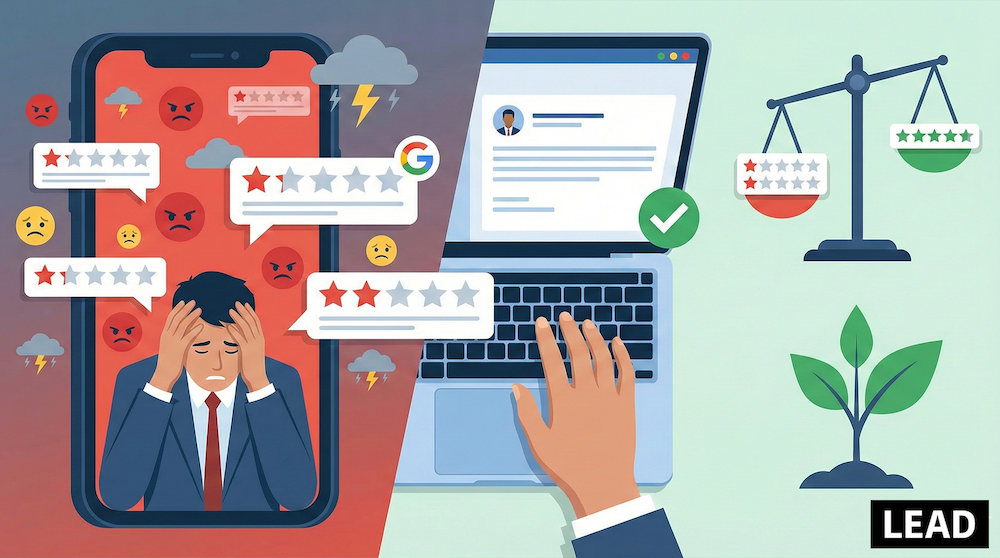 Google口コミが悪口ばかりなのはなぜ？5つの理由を解説！低評価への正しい対処