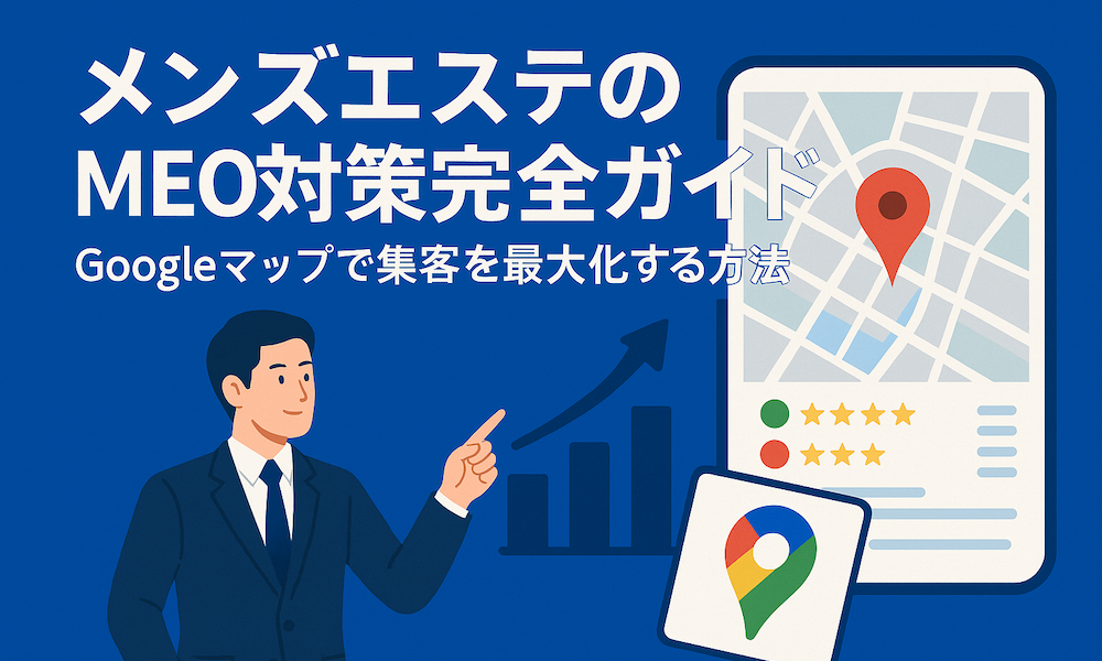 メンズエステのMEO対策完全ガイド：Googleマップで集客を最大化する方法