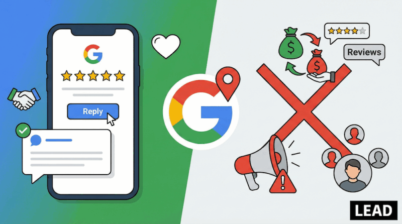 Google口コミの返信方法と返信例を解説！NGな口コミ依頼方法に注意