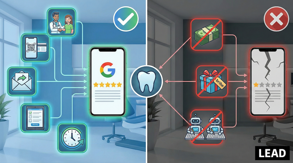 歯科医院のGoogle口コミの効果的な集め方5選！今すぐ辞めるべきヤバい施策3つ