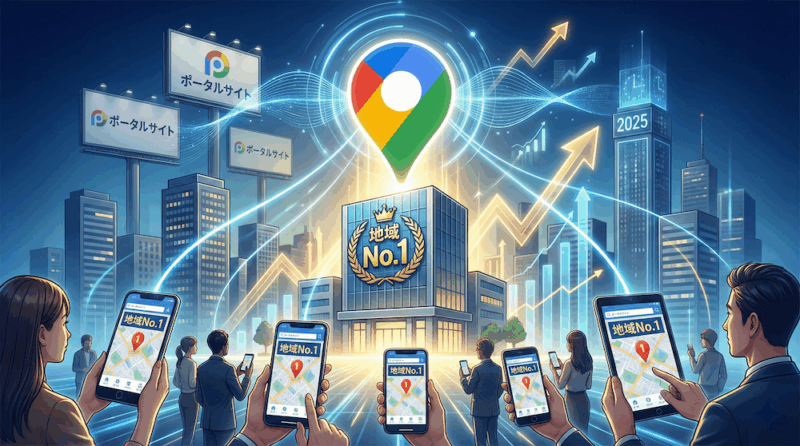 【2025年最新版】不動産会社のMEO対策完全バイブル｜ポータルサイトに頼らず「地域1番店」になる集客・運用ロードマップ